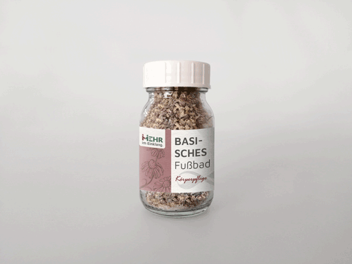 Basisches Fußbad - 40 g Glas